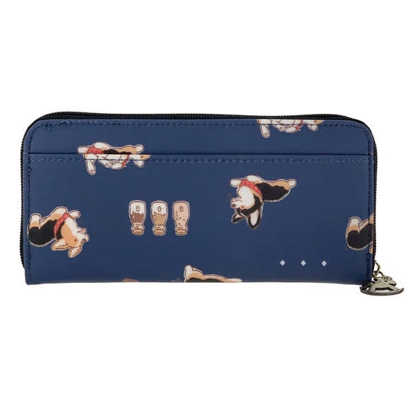 Waterproof Tricolor Corgi Long Wallet Fits Phone & Bills - Picture 3 of 14